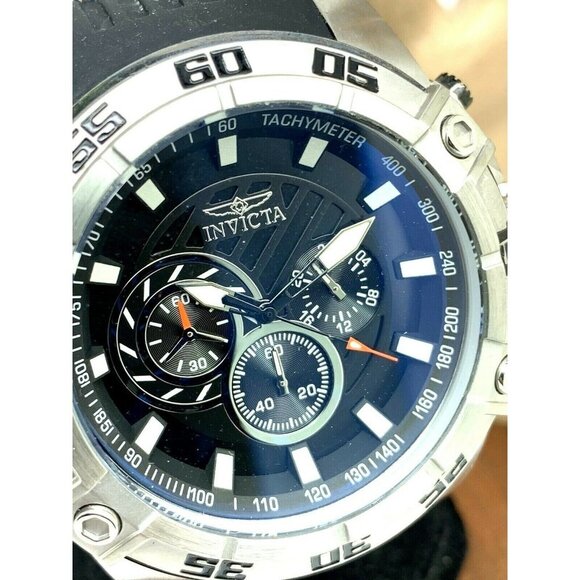 Invicta Men's Blue and Silver Watch - Picture 9 of 10